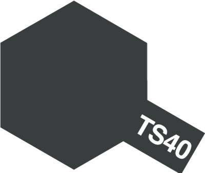 Tamiya TS-40 Metallic Black Spray Paint (85040)