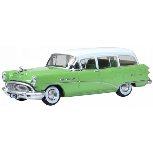 Oxford Buick Century Estate Wagon 1954 Green & White 1:87 [87bce54003]