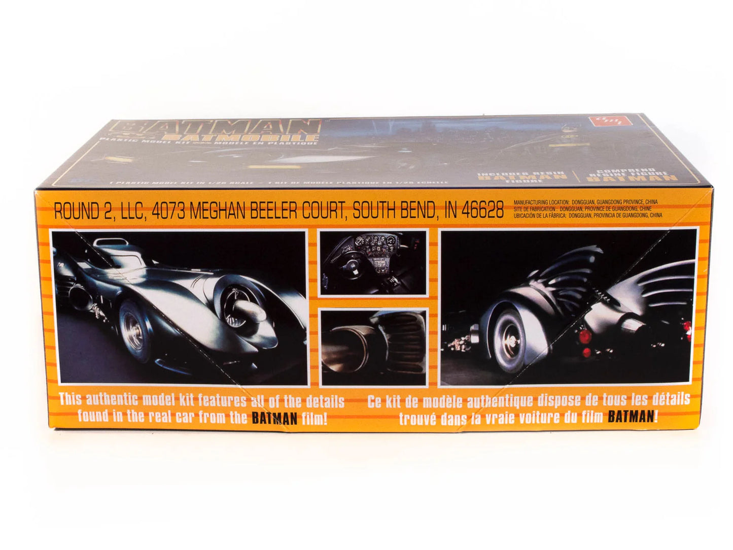 AMT 1/25 Batman 1989 Batmobile w/Resin Batman Figure Plastic Model Kit (1107M)