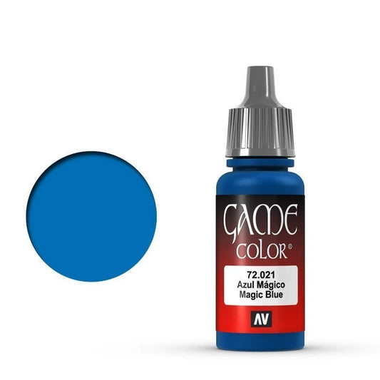 Vallejo Game Colour Magic Blue 17ml Acrylic Paint (72021)