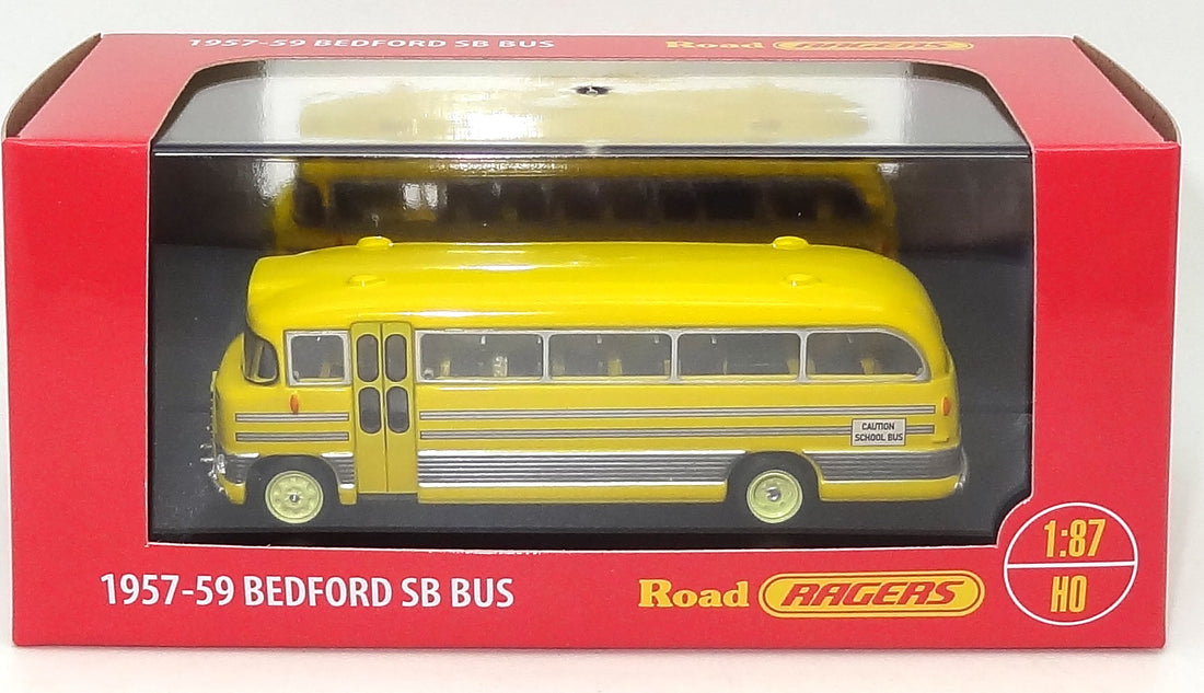 Cooee 1950’s Aussie Bedford SB Bus – Yellow School Bus (HO)