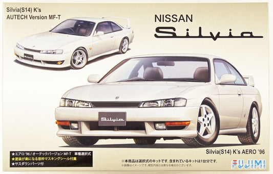 Fujimi 1/24 Nissan S14 Silvia K`s Aero `96/Autech Version (ID-84) Plastic Model Kit [03927] (FUJ03927)