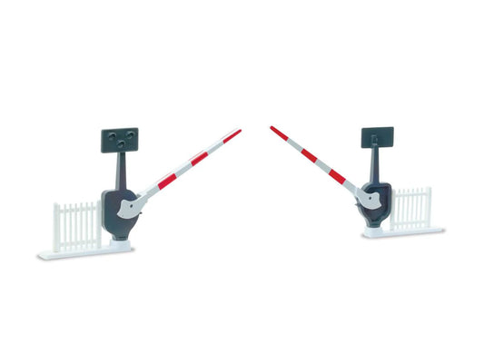 Peco NB-51: Level Crossing Barriers (2) With Fencing