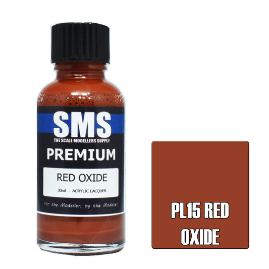 Scale Modellers Supply PL15: Premium RED OXIDE 30ml
