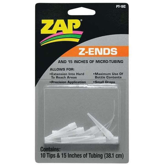 Zap-A-Gap PT18: Z-Ends & Teflon Tubing (10)