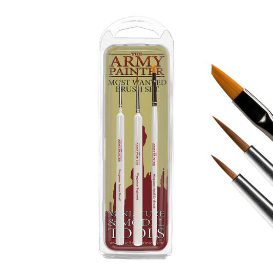 The Army Painter Most Wanted Brush Set (TL5043)