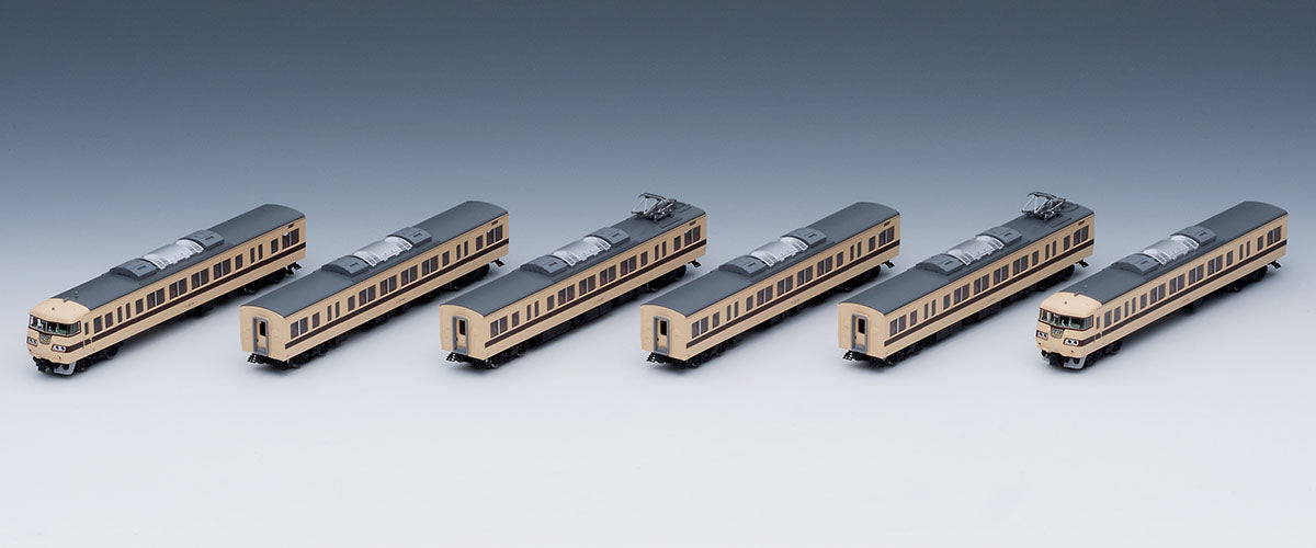 Tomix N 117-100 Suburban Train New Rapid, 6 cars pack [98745]