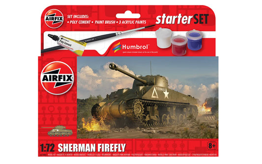 Airfix A55003: Small Beginners Set Sherman Firefly 1:72