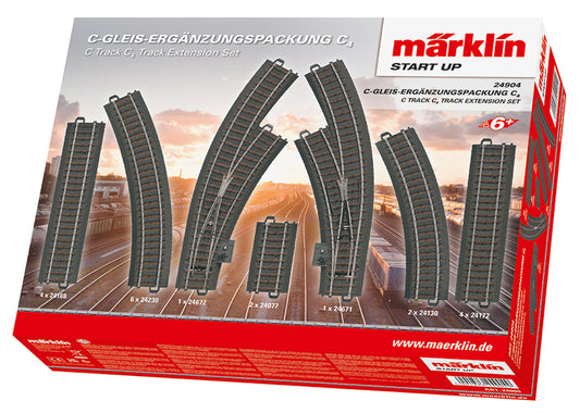 Marklin 24904: C Track C4 Track Extension Set