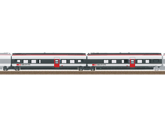 Trix 23281: Add-On Car Set 1 for the Class RABe 501 Giruno