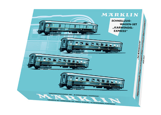 Marklin 40361: Karwendel Express Express Train Car Set