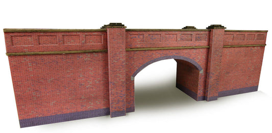 Metcalfe PN146: N Railway Bridge Red Brick