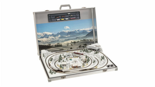 Noch 88308: “Interlaken” Briefcase Layout with Märklin® mini-club Z tracks (Z)