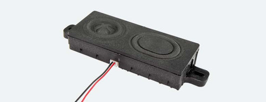 ESU 50343: Speaker 29mm x 65mm x 14mm, square, 8 Ohm, resonator