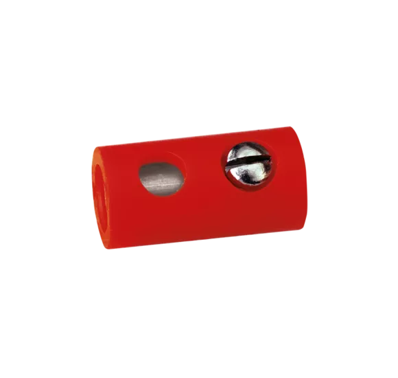 Brawa 3042: Sockets, ? 2.5 mm, red