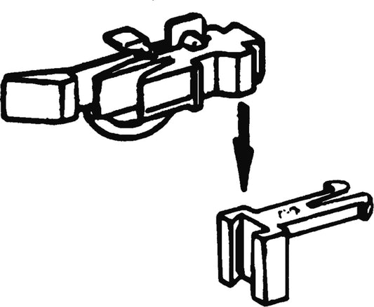 Roco 40287: Close coupling heads, height adjustable