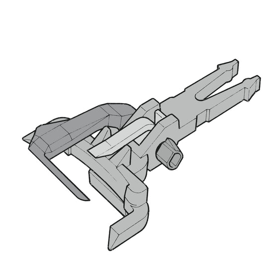 Roco 40395: Universal coupling for standard coupler pocket (HO, 12 pieces)