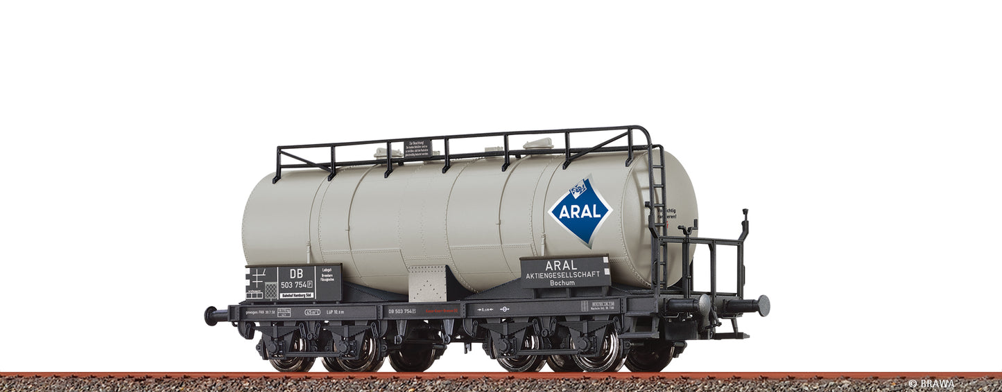 Brawa 48511: H0 Tank Car 4-axle ZZ [P] "Aral" DB