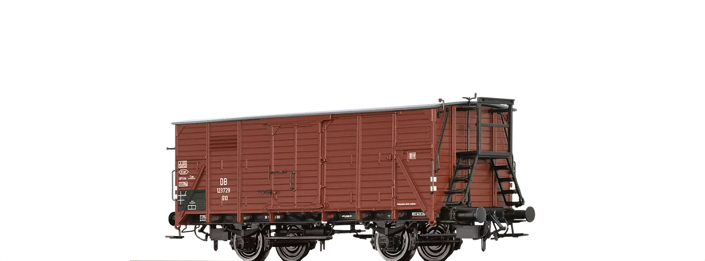 Brawa 49875: H0 Covered Freight Car G10 DB