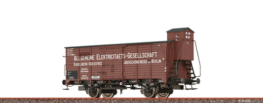 Brawa 50791: H0 Covered Freight Car G "AEG" DRG