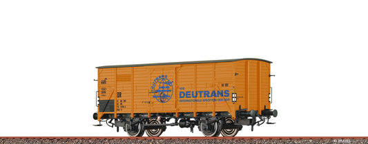 Brawa 50968: H0 Covered Freight Car Gw "Deutrans" DR