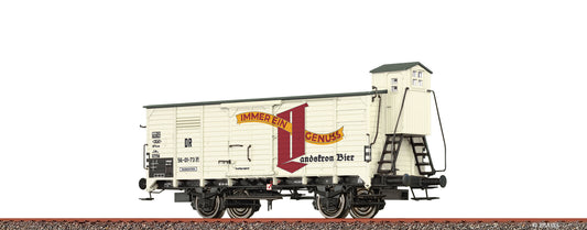 Brawa 50970: H0 Covered Freight Car G10 "Landskron Brauerei" DR