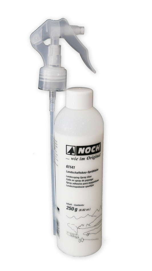 Noch 61141: Landscaping Spray Glue 250 g, ready-for-use (G,1,0,H0,H0M,H0E,TT,N,Z)