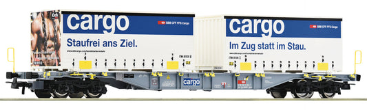 Roco 6600028: Container carrier wagon, SBB Cargo