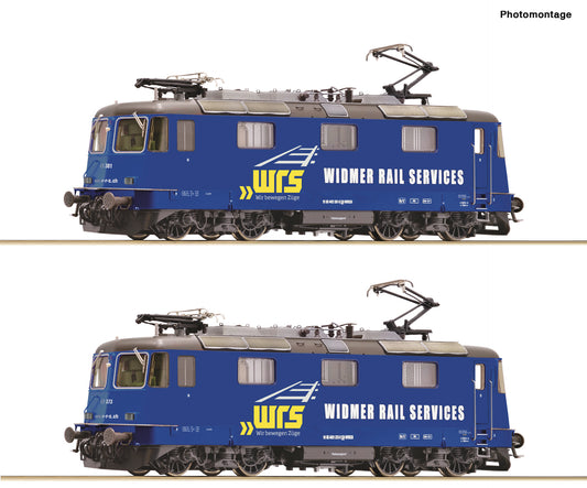 Roco 7510045: 2-piece set: Electric locomotives 421 373-2 and 421 381-5, WRS
