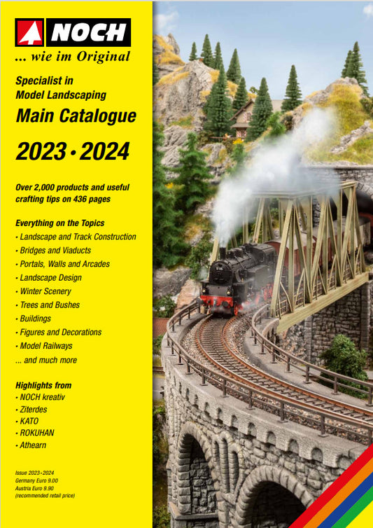 Noch 72232: NOCH Catalogue 2023/2024 English (G,0,H0,TT,N,Z,H0E,H0M)